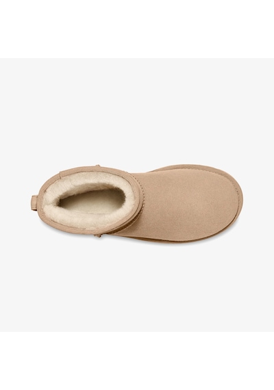 Ugg Classic Mini Kadın Krem Bot Düz 1016222 Krem