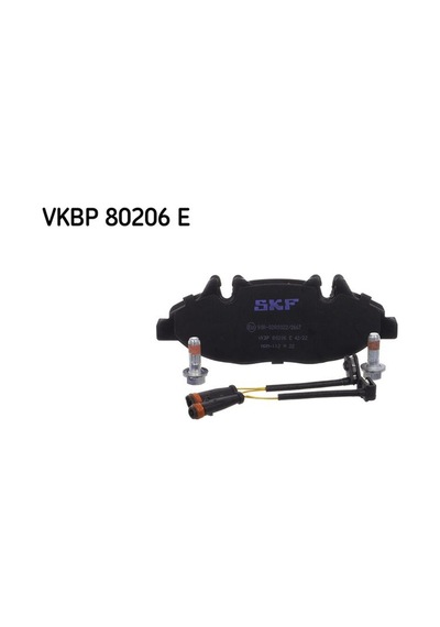 Skf Fren Balatası On Mercedes Vıto W639 03 IS00-SKF VKBP80206E