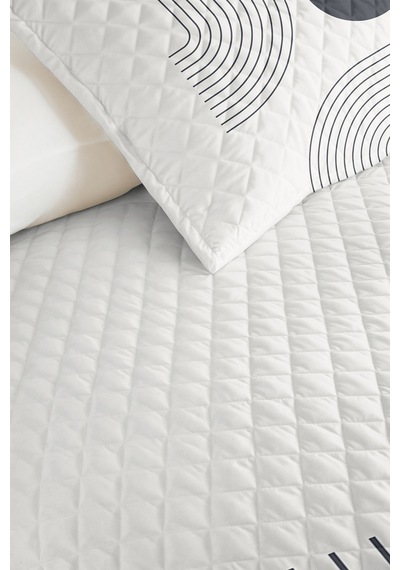 Geometrik Gri Modern Genç Odası Tek Kişilik Pike Takımı-ekru Vizon 160x220 Cm Kapitone Yatak Örtüsü Kremamsı Tül Gölgeliği Geometrik Gri Modern Genç Odası Tek Kişilik Pike Takımı-ekru Vizon 160x220 Cm Kapitone Yatak Örtüsü Kremamsı Tül Gölgeliği