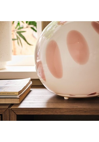 Ikea Fado Abajur, Pembe, 25 Cm