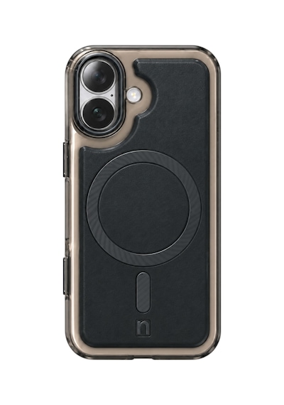 Nettech Apple İphone 17 Uyumlu Nt-n120 Deri Arka Koruma Kılıf - Kozmik Turuncu