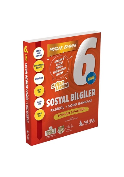 Muba Mb 6.sınıf Sosyal Bilgiler Fasikül + Soru Bankası