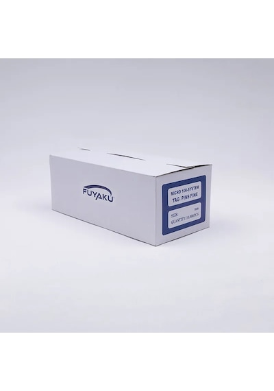 Fuyaku 25 Mm Id-end Mikro İnce Fine Kılçık Etiketleme Plastiği Naylon 10.000 Adet
