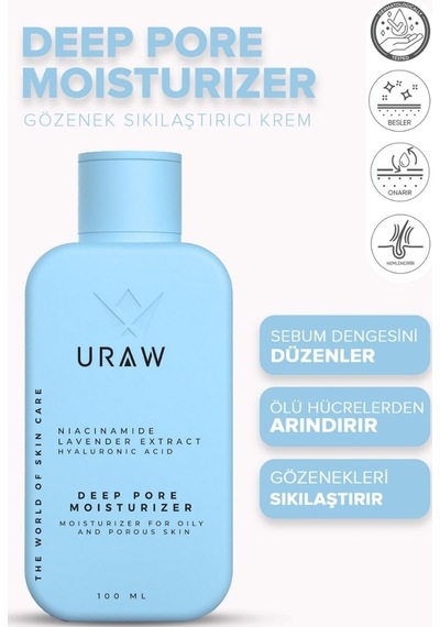 Uraw Deep-Pore Moisturizing Gözenek Sıkılaştırıcı Krem 100 ML