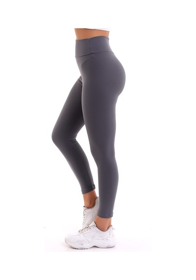Self Clothing Kadın Koyu Gri Yüksek Bel Fitilli Dayanıklı Örme Kumaş Toparlayıc (549517526)