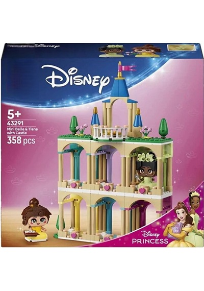 Disney Şato İle Mini Belle Ve Tiana 43291