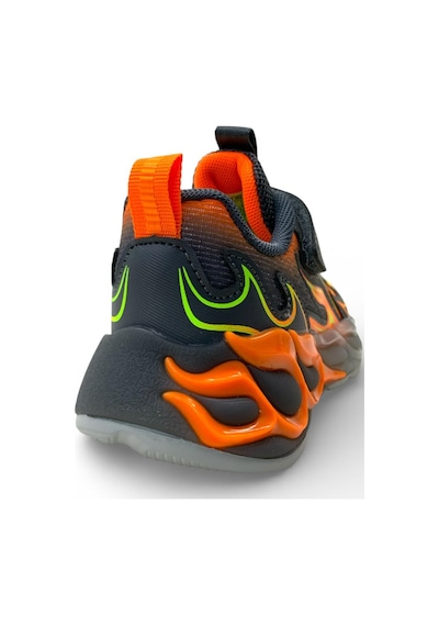Pepino 2226 Çocuk Okul Öncesi Işıklı Rahat Sneaker Füme
