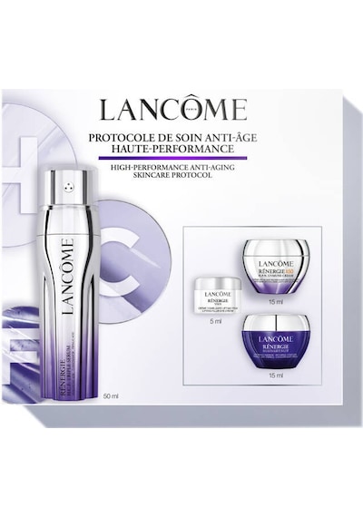 Lancome Renergie Triple Serum 50 Ml + Eye Cream 5 Ml + H.p.n. 300-peptit 15 Ml + Multi-lift Night 15 Ml 3614274772043