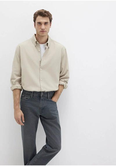 Mavi Loose Fit Gri Erkek Gömlek M0211751-70154 Gri