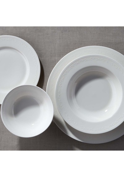 Korkmaz Perla Collection 53 Parça Yemek Takımı A8328 Beyaz