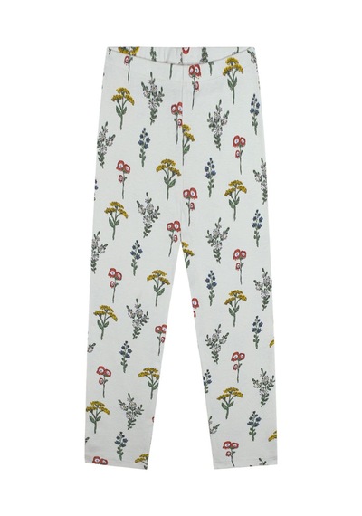 Antebies Botanik Bahçesi Uzun Kollu Pijama Takımı Krem