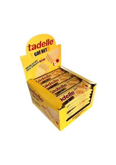 Tadelle Beyaz Çikolatalı Gofret 28 Gr 28 Adet