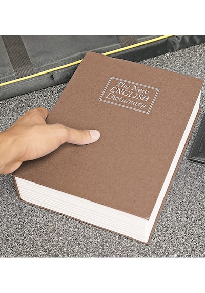 Mühlen Secret Safe 265 Büyük Boy Kitap Şekli Gizli Şifreli Kasa