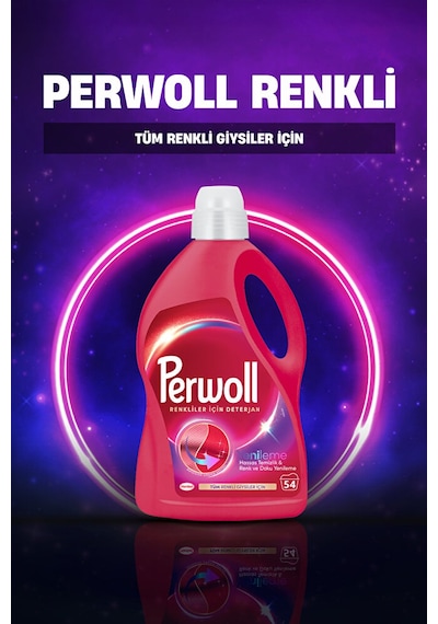 Perwoll Hassas Sıvı Çamaşır Deterjanı Renkli 2.97l X 2'li Set 27 2950 ML