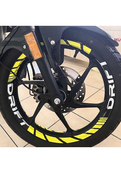 Mondial Drift Jant Şeridi Kırmızı