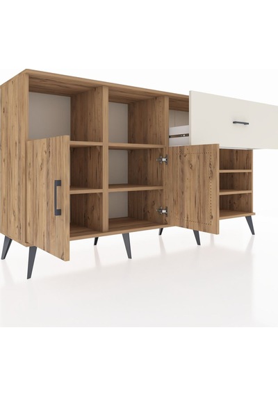 Hyperion Konsol 6 Raflı Tek Çekmeceli 2 Kapaklı 176x44x99 Çam-çam/aytaşı Atlas Çam - Atlas Çam Hyperion Konsol 6 Raflı Tek Çekmeceli 2 Kapaklı 176x44x99 Çam-çam/aytaşı Atlas Çam - Atlas Çam