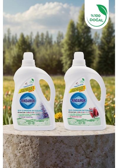 2 Li Sıvı Çamaşır Deterjanı-lavanta Ve Nioli -renkliler Siyahlar Beyazlar 2200 ML