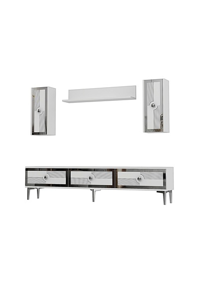 Tvr1816bs - Pega Tvr180 Ünitesi Takım Beyaz - Sılver 180cm Tvr1816bs - Pega Tvr180 Ünitesi Takım Beyaz - Sılver 180cm