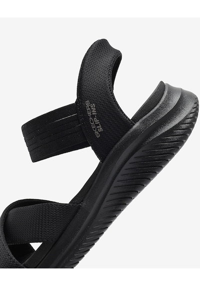 Skechers Ultra Flex 3.0 - Never Better Kadın Siyah Sandalet 119975 Bbk Siyah