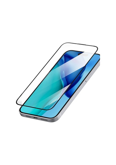 Apple iPhone 15 Uyumlu Recci Rsp-a20hd Full Transparan Temperli Cam Ekran Koruyucu