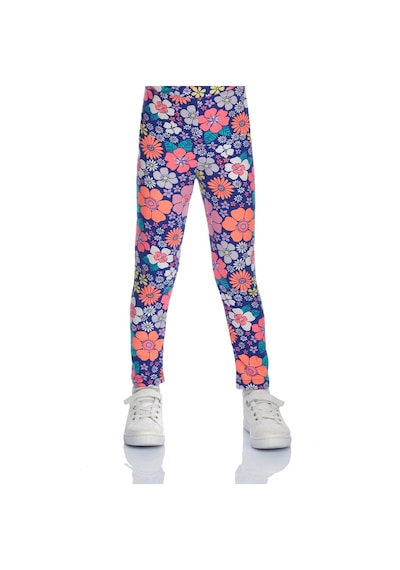 Lovetti Kız Çocuk Neon Garden Desen Tayt 8800 Çok Renkli