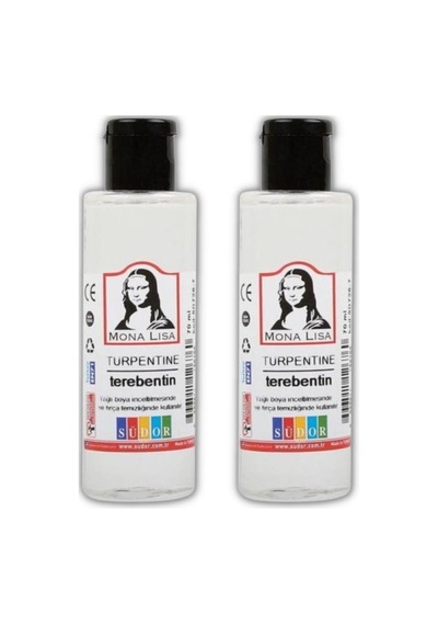Terebentin Kokusuz ve Yağlı Boya İnceltici 70 ml 2 Adet Mona Lisa