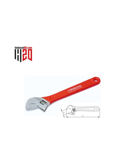İzeltaş 6" Kurbağacık Anahtarı - 0600011006