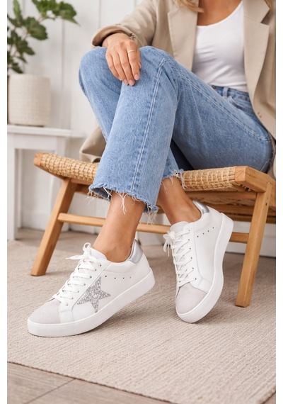 Dadwolf Yıldızlı Sneaker Golden Ghost Super Star Ball Star Hi Star Running Sole Dad Star Rahat Hakiki Deri Beyaz Gümüş Silver Dadwolf Yıldızlı Sneaker Golden Ghost Super Star Ball Star Hi Star Running Sole Dad Star Rahat Hakiki Deri Beyaz Gümüş Silver