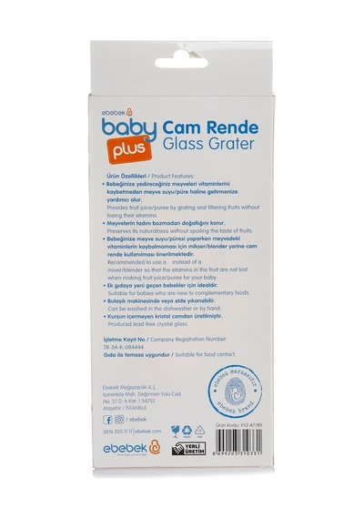Baby Plus Pratik Cam Rende Çok Renkli
