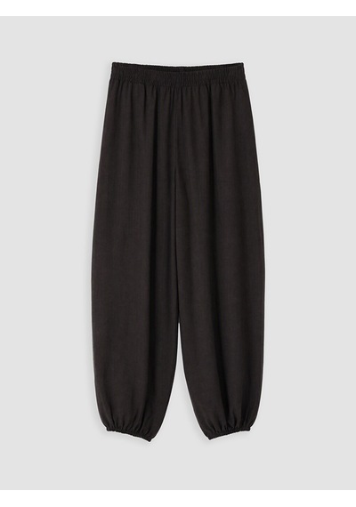 Lcw Comfort Kahverengi Beli Lastikli Kadın Jogger Pantolon
