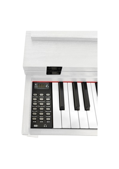 Jwin Sdp-92p Tuş Hassasiyetli 88 Tuşlu Kapaklı Dijital Piyano + Tabure Ve 3'lü Pedal - Beyaz