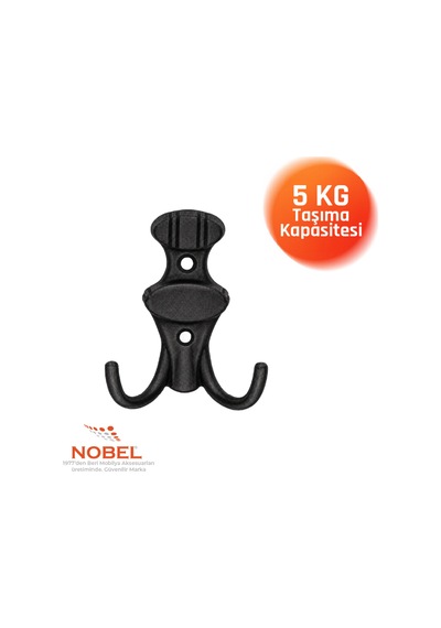 Çi Zgi Li Askı, Metal Vestiyer Askısı, Matsiyah, Duvar Ve Dolap Askılığı 5'li Set Vidalı Matsi Yah