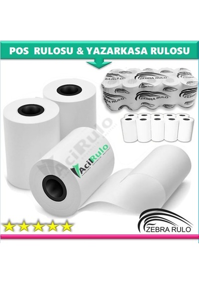 10 Adet Termal Pos Rulosu