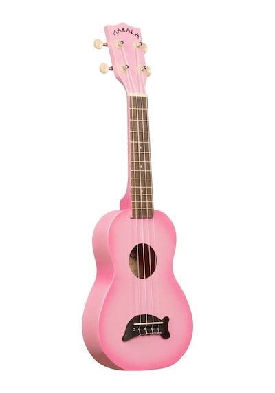 Kala Makala Dolphin Soprano Ukulele Pink Burst