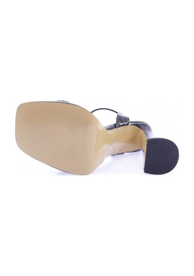Dgn 3588-23y Kadin Kristal Taşli Bantli Kalin Topuklu Sandalet 3588-2271-R203 Siyah