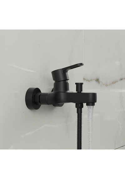 Adell Lento Banyo Bataryası-Mat Siyah