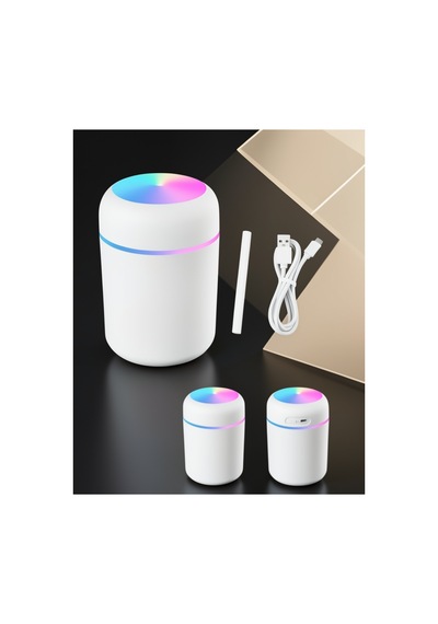 Led Işıklı Usb Nemlendirici Buhar Makinesi