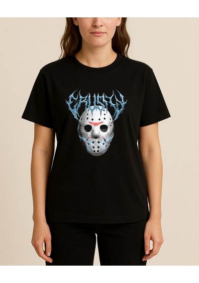 Hugo Boss Crusty Baskılı T-shirt Siyah