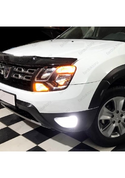 Fardoktoru Dacia Led Xenon Sis Fari Ampulü H11 H16 Photon Duo