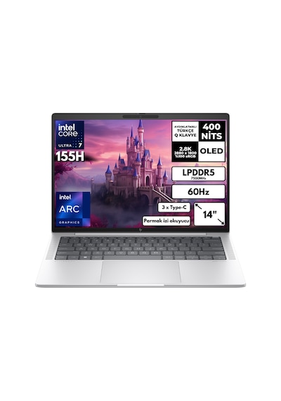 HP Elitebook 1040 G11 9G0J5ETHMF3 u7-155H16 GB 4 TB SSD 14" OLED W11P Dizüstü Bilgisayar