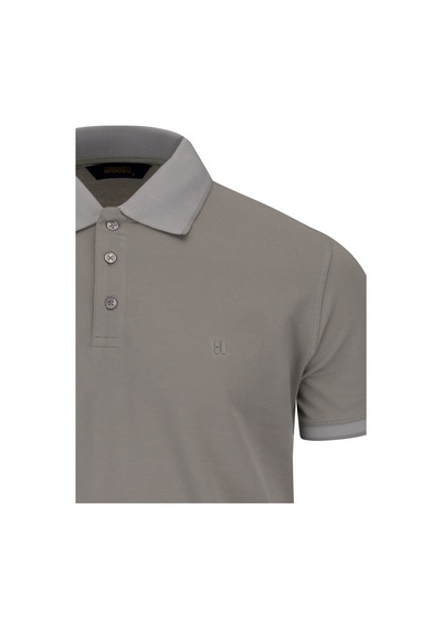 Hatemoğlu Vizon Regular Fit 100% Pamuklu Polo Yaka Tişört