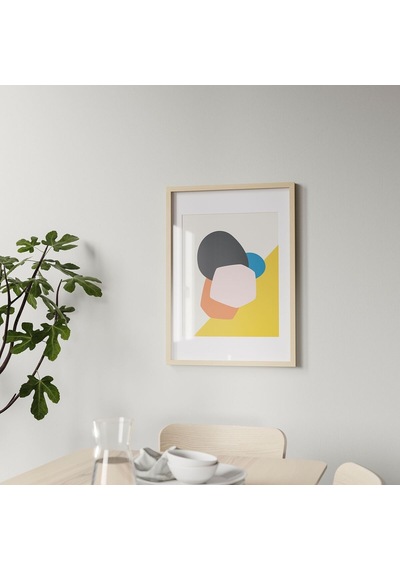 Ahşap Çerçeve, Meşe Görünümlü, 50x70 Cm