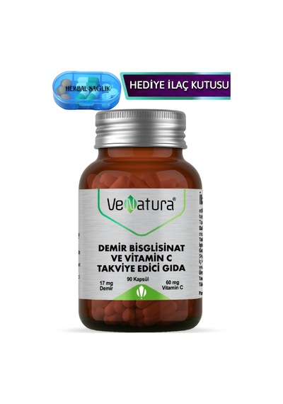 Demir Bisglisinat Ve Vitamin C Tablet 90 Adet
