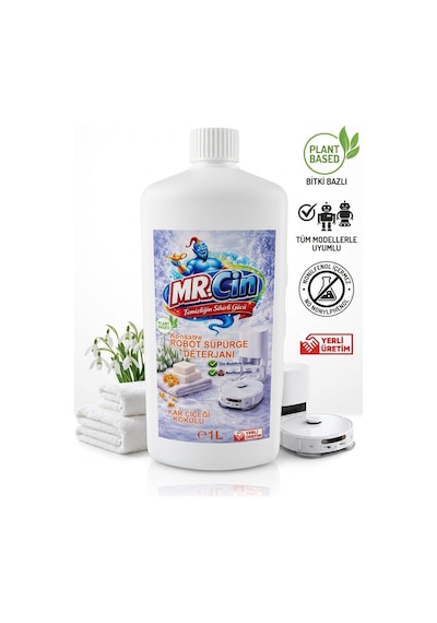 Mr.cin Robot Süpürge Deterjanı 6 + 2 Avantajlı Set Tekli
