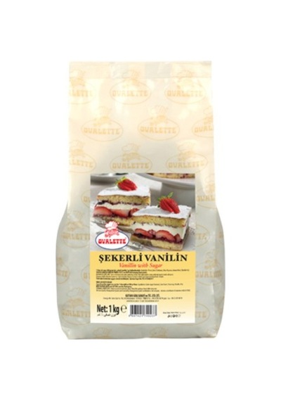 Katsan Ovalette Şekerli Vanilin 1 KG