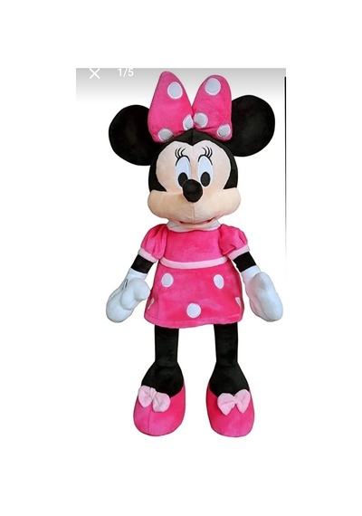 Minnie Mouse Lisanslı Oyuncak Peluş 35 Cm Beyaz