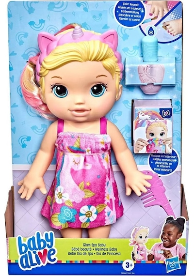 Baby Alive Bebeğim Spa Eğlencesi F3564