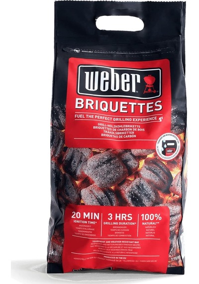 Weber 17590130 Briguet, 4 Kg, Ep