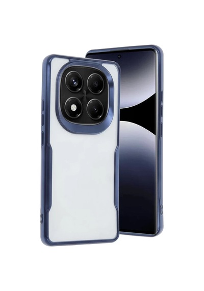 Newface Xiaomi Redmi Note 14 Pro Plus Kılıf Boyi Silikon Kapak - Lacivert