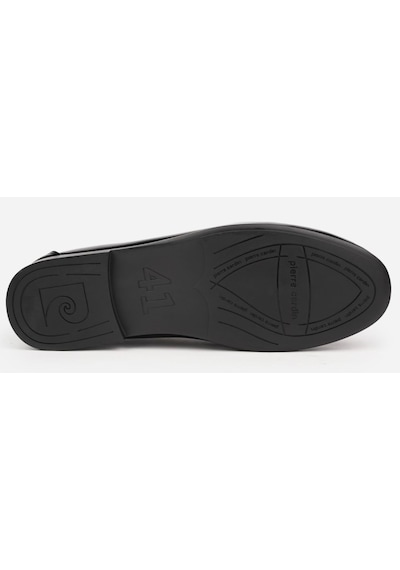 Pierre Cardin 25101 Siyah Rugan Erkek Loafer Günlük Deri Ayakkabı Siyah Rugan